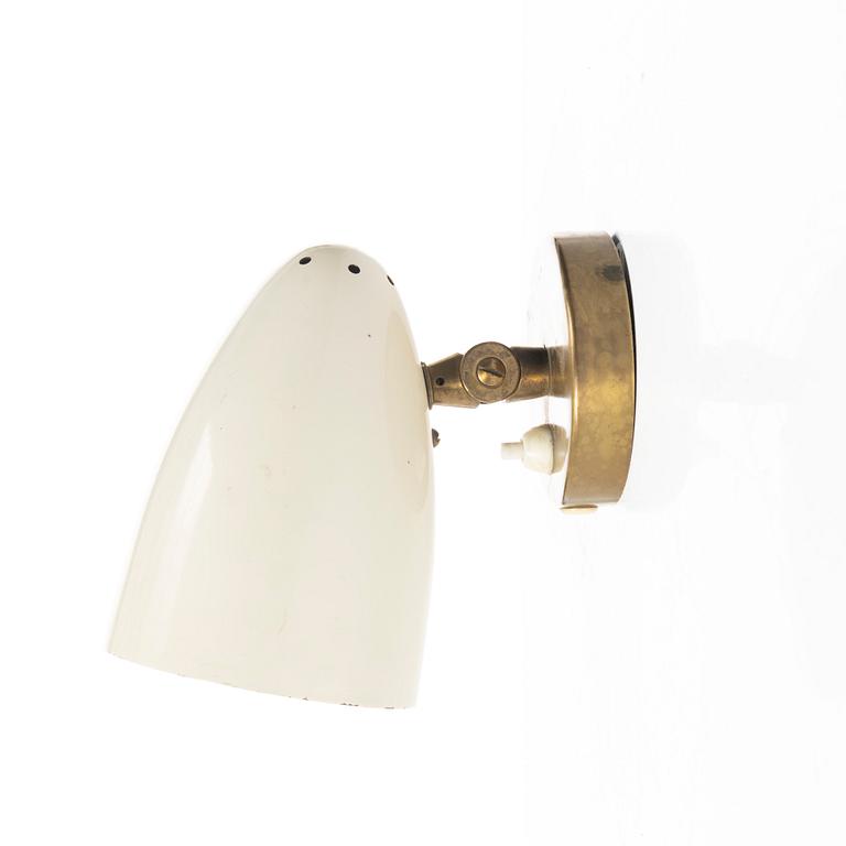 Harald Notini, vägglampa, Böhlmarks, 1940-tal.