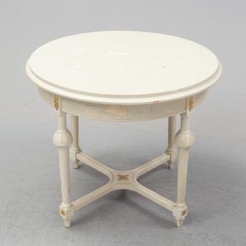 A Gustavian style table, early 20th century.