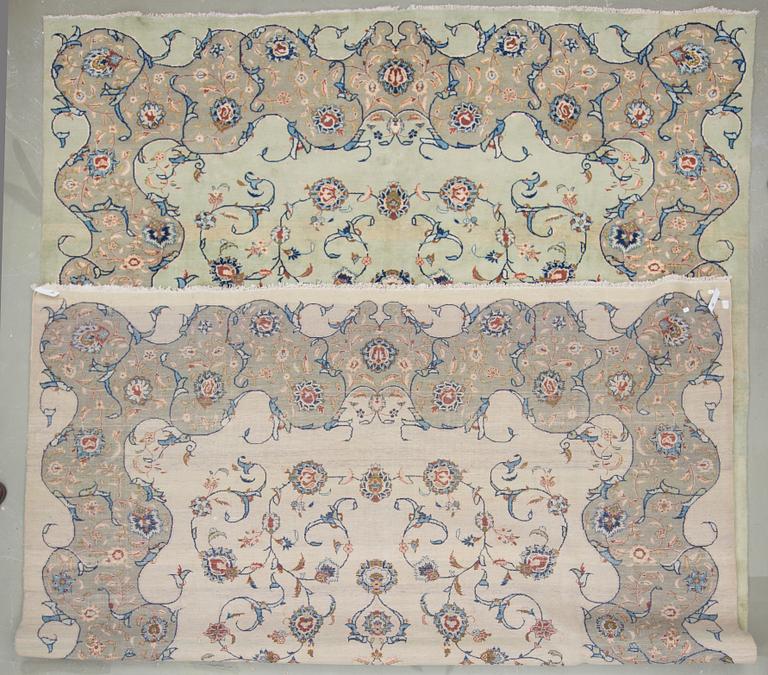 MATTA, sannolikt Keshan. Ca 460x309 cm.