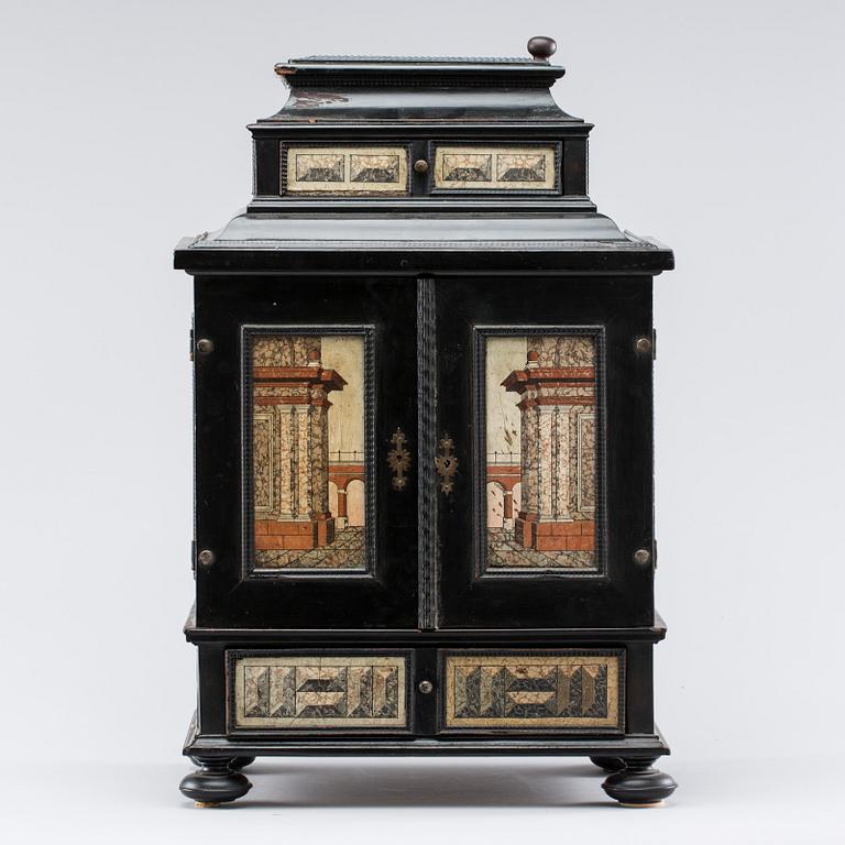 KABINETTSKÅP, barock, 1600-tal.