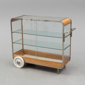 A PASTRY TROLLEY, 1950s.