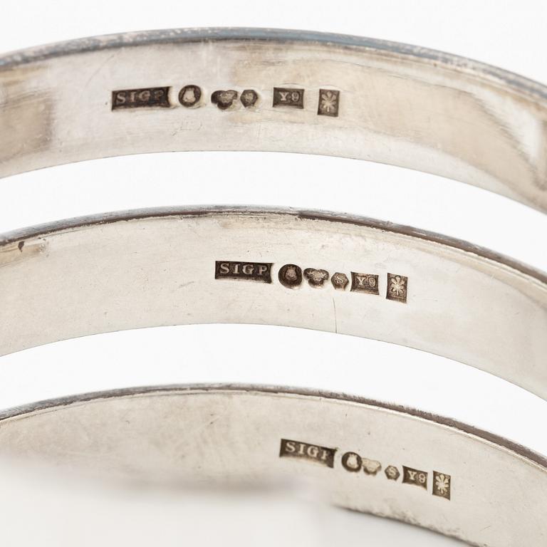 Sigurd Persson, a bracelet, silver, Stockholm 1973.