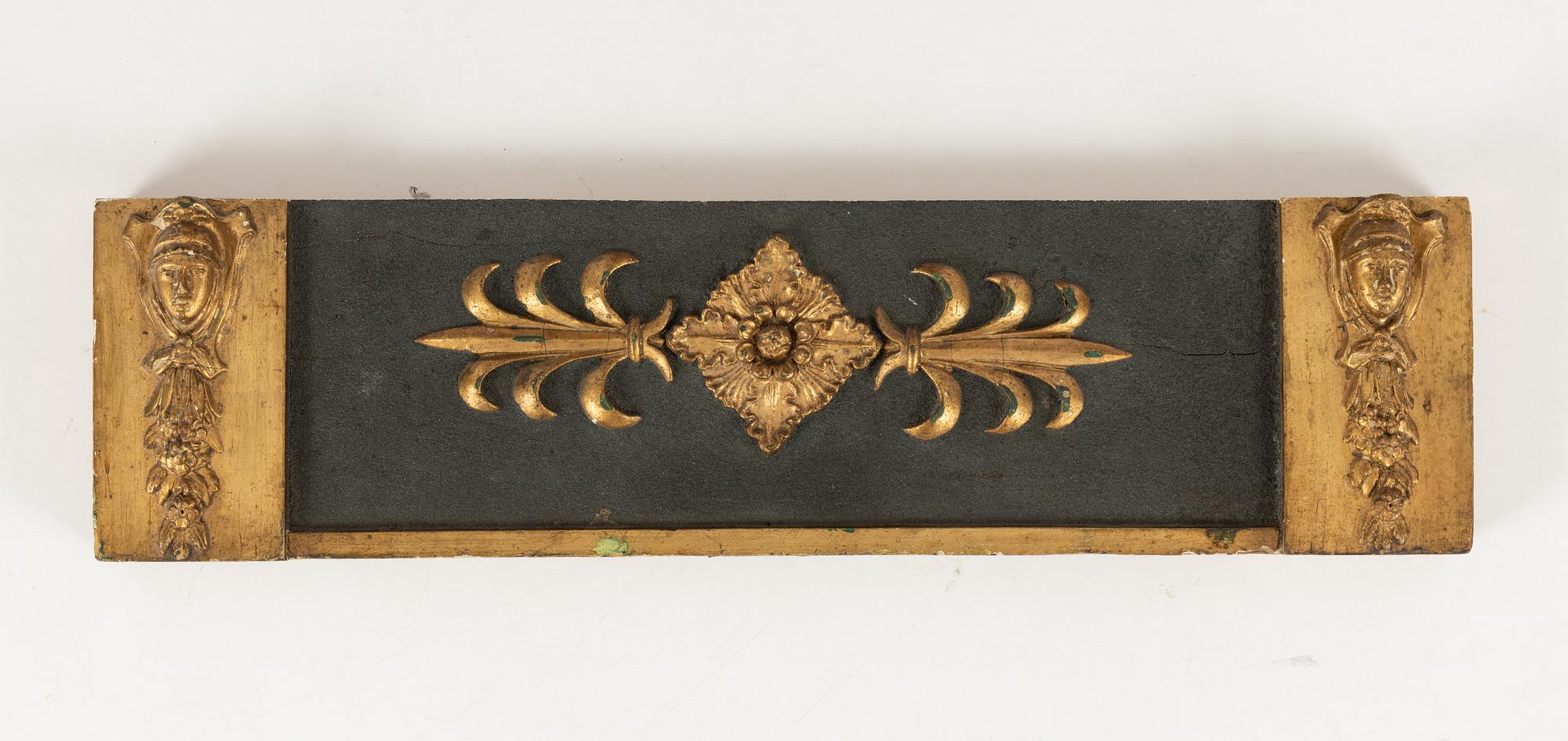 Mirror, late Gustavian, circa 1800.