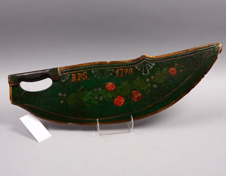 SKÄKTKNIV, allmoge, 1700/1800-tal.
