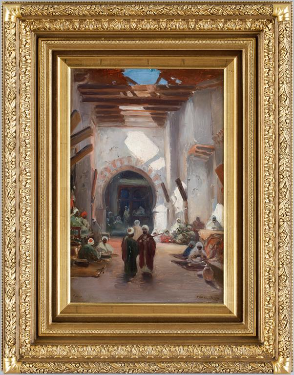 FRANS WILHELM ODELMARK, olja på duk, sign o otydl dat.