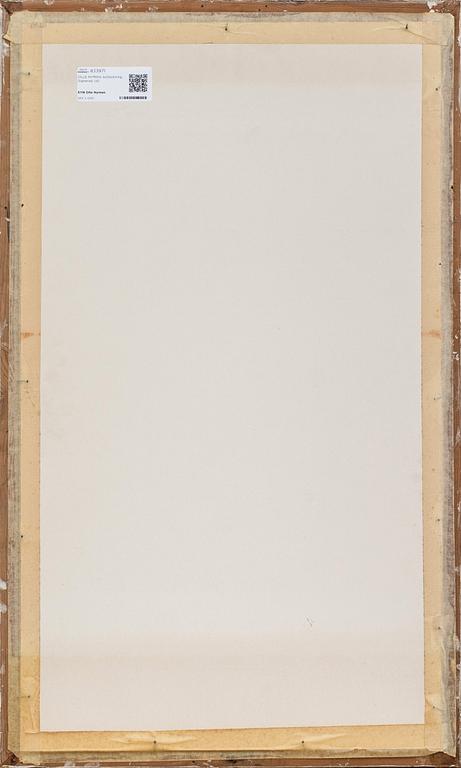 OLLE NYMAN, kolteckning, Signerad.