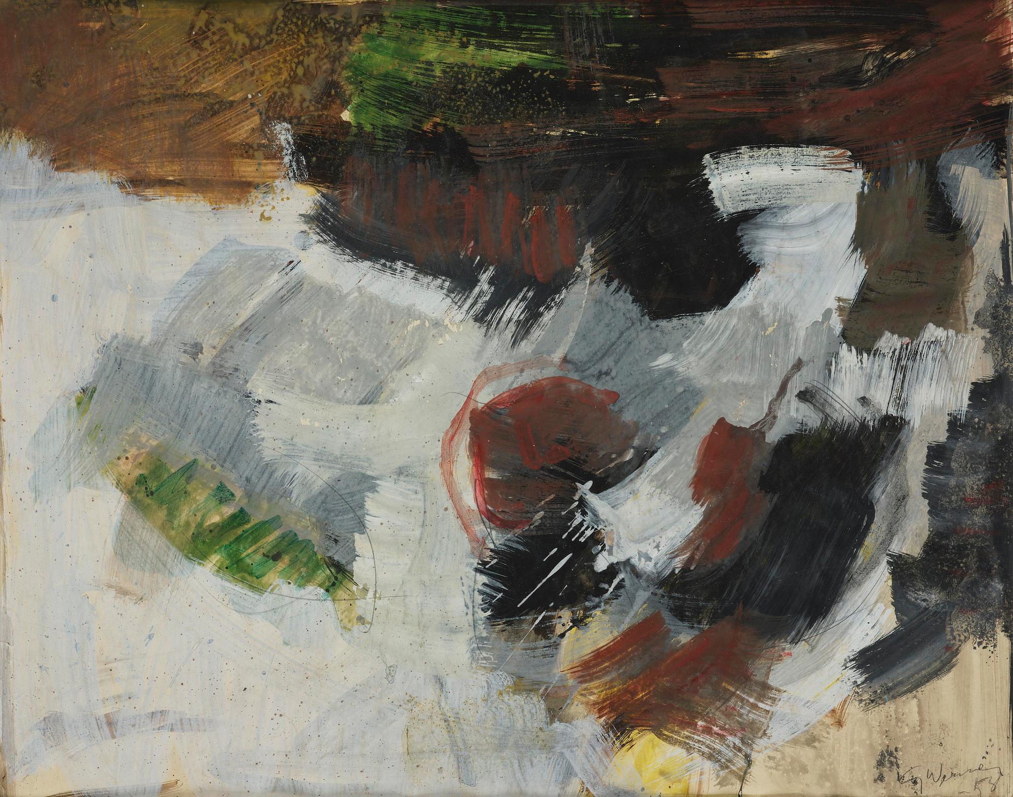 Gösta Werner, Untitled.