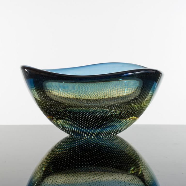 A Sven Palmqvist Kraka bowl, Orrefors.