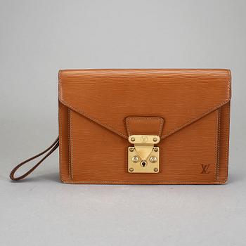 VÄSKA, "Sellier Dragonne Pochette", Louis Vuitton.