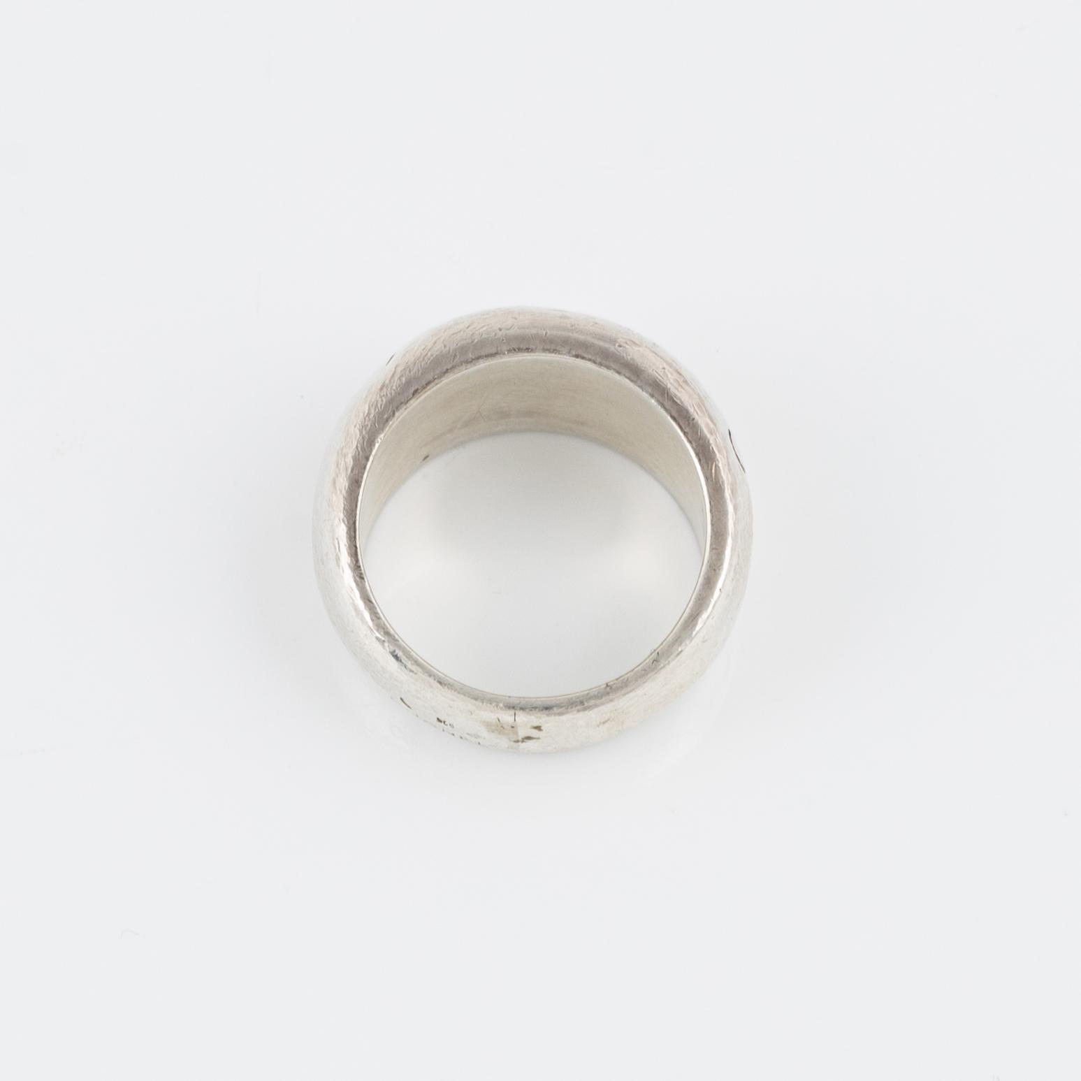 Chanel, ring, sterlingsilver.