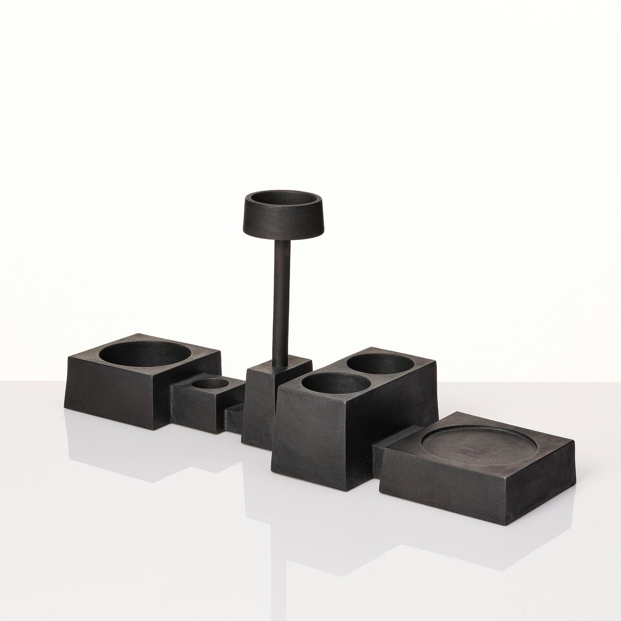 FOLKFORM, "Candle Collage", candle holder, ed 2/50, Studio Folkform, 2022.