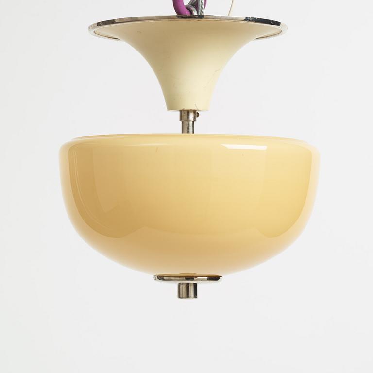 Erik Tidstrand, a model '29367' ceiling light, Nordiska Kompaniet, 1930's/40's.