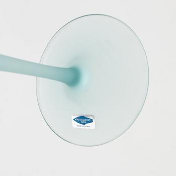 Oiva Toikka, Pokalglas, Nuutajärvi, frostat gröntonat.