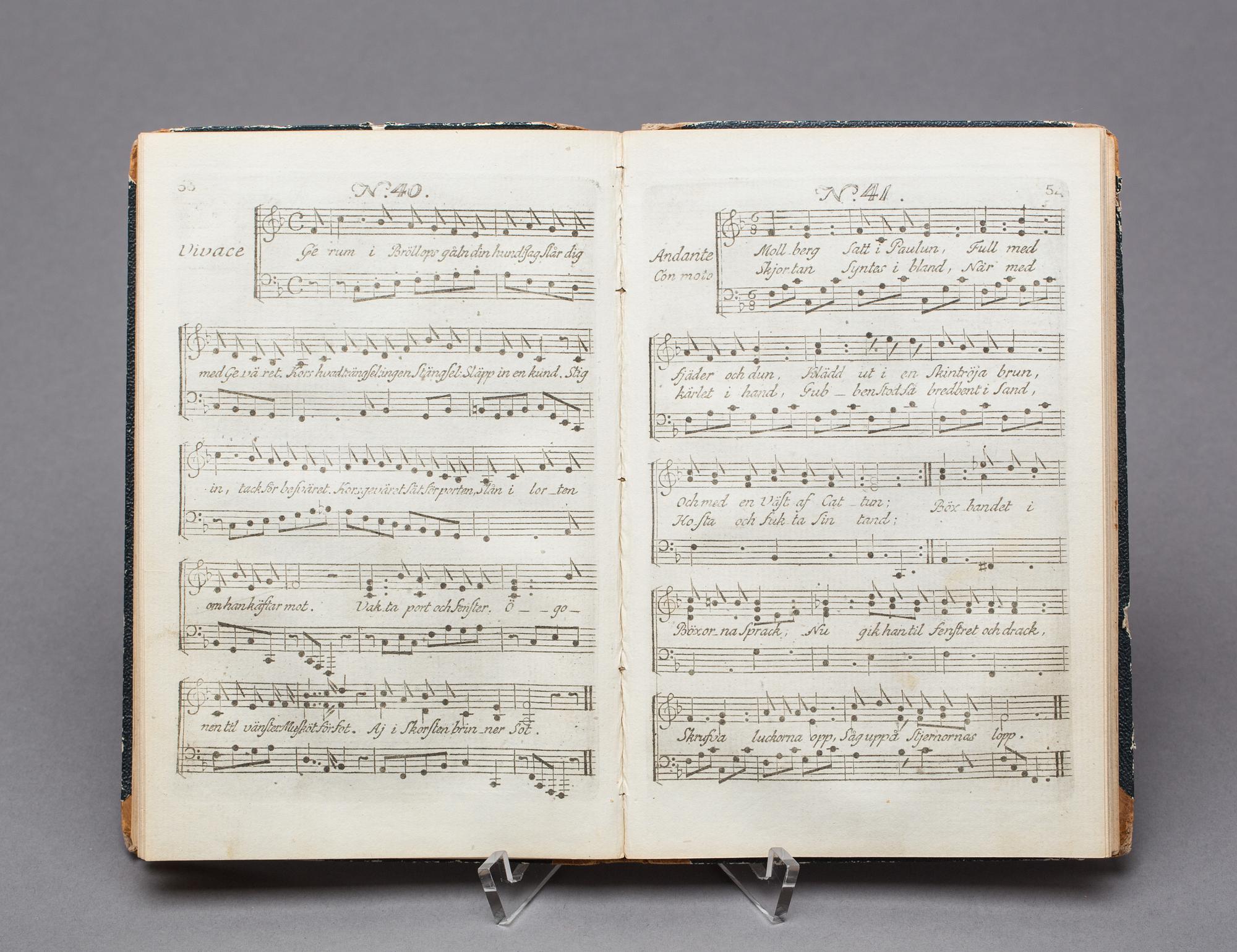 BOK, "Musiken till Fredmans Epistlar".