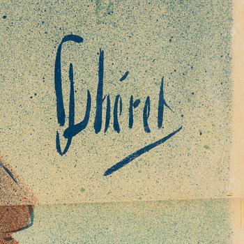 Jules Chéret, litografisk affisch, Chaix, 1904.