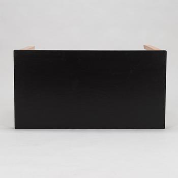 Alvar Aalto, amid 20th century 'K81' desk and '60' stool for O.Y. Huonekalu-ja Rakennustyötehdas A.B.