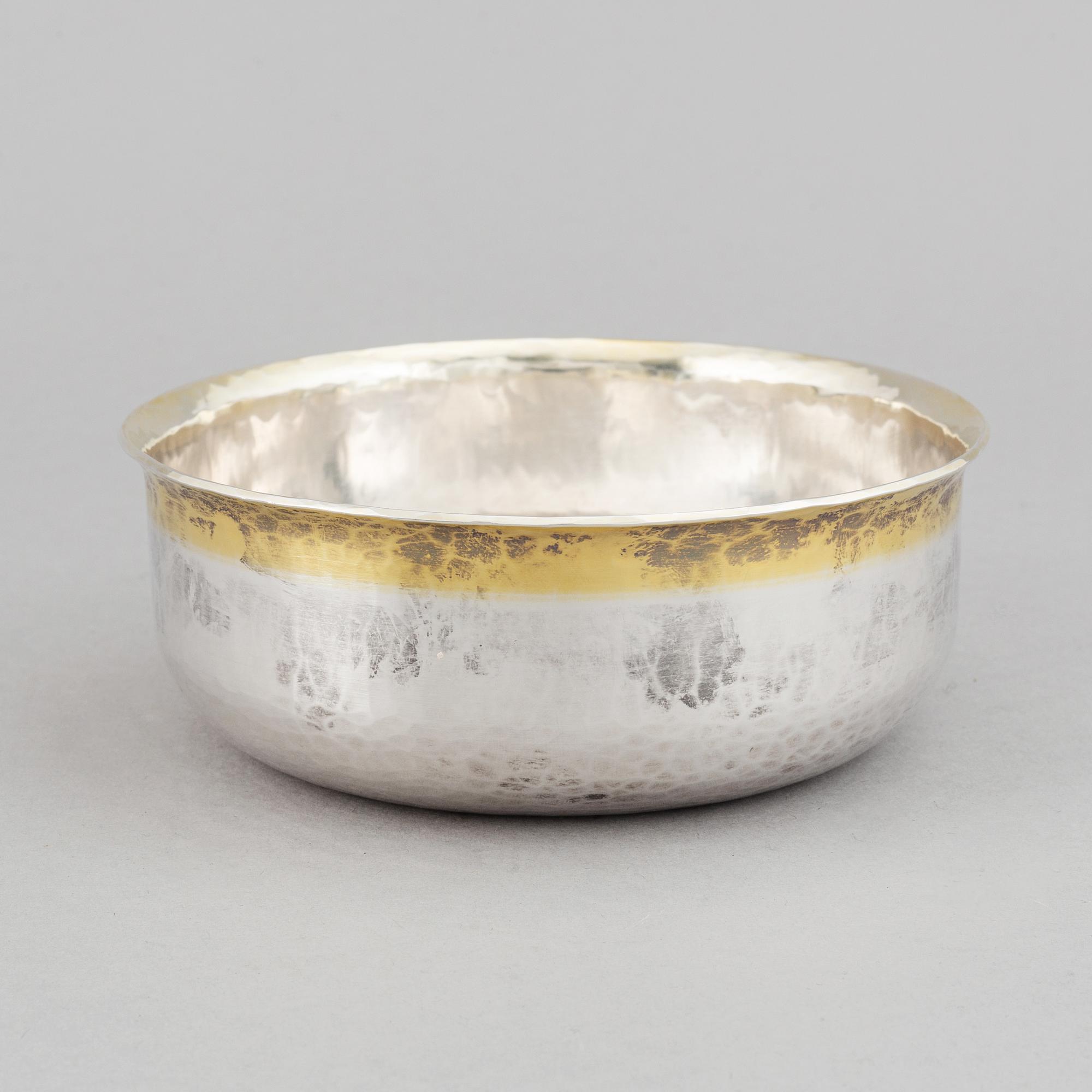 Bengt Liljedahl, a sterling silver bowl, Stockholm 2009.