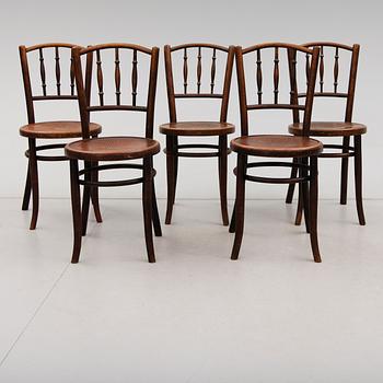 STOLAR, 5 st (3+2), Thonetmodell, 1900-talets början.