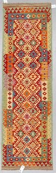 A runner, Kilim, ca 250 x 72 cm.