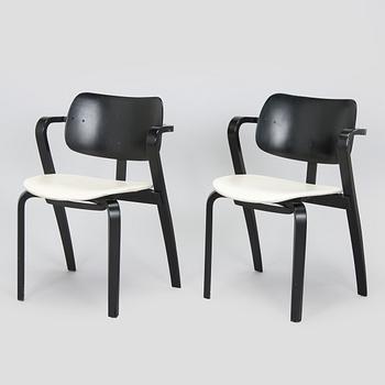 Ilmari Tapiovaara, a set of six 1960s 'Aslak' armchairs for Asko, Finland.