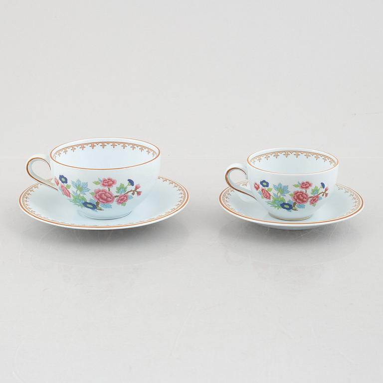 Dinner service, 148 pieces, stoneware, "Lotus", Rörstrand, second half of the 20th century.