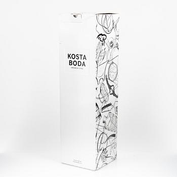 Ludvig Löfgren, vase, "Atomic Orchid", Kosta Boda.