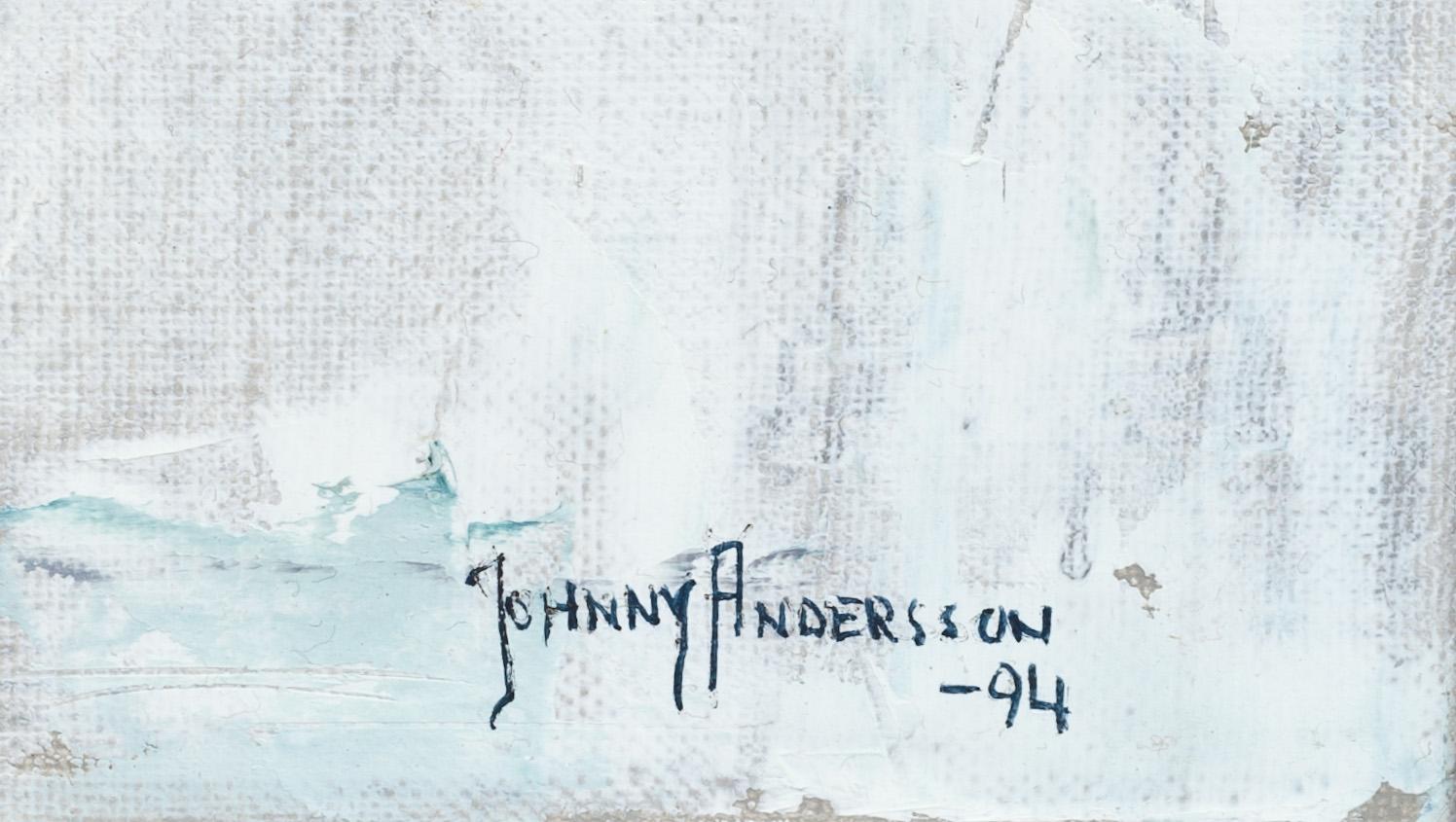 JOHNNY ANDERSSON, olja på duk. Sign o dat-94.