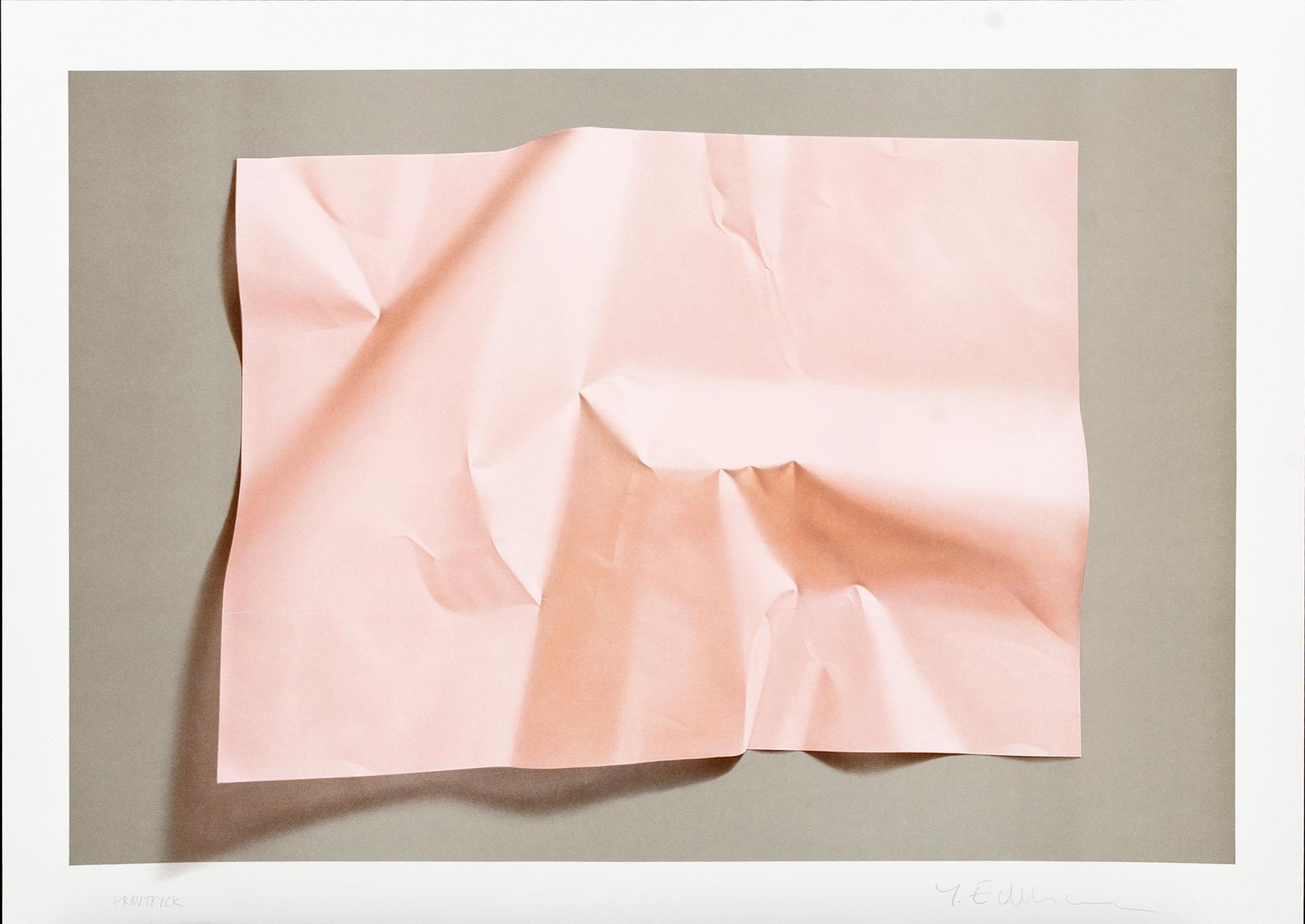 YRJÖ EDELMANN, color lithograph, signed Y Edelmann.