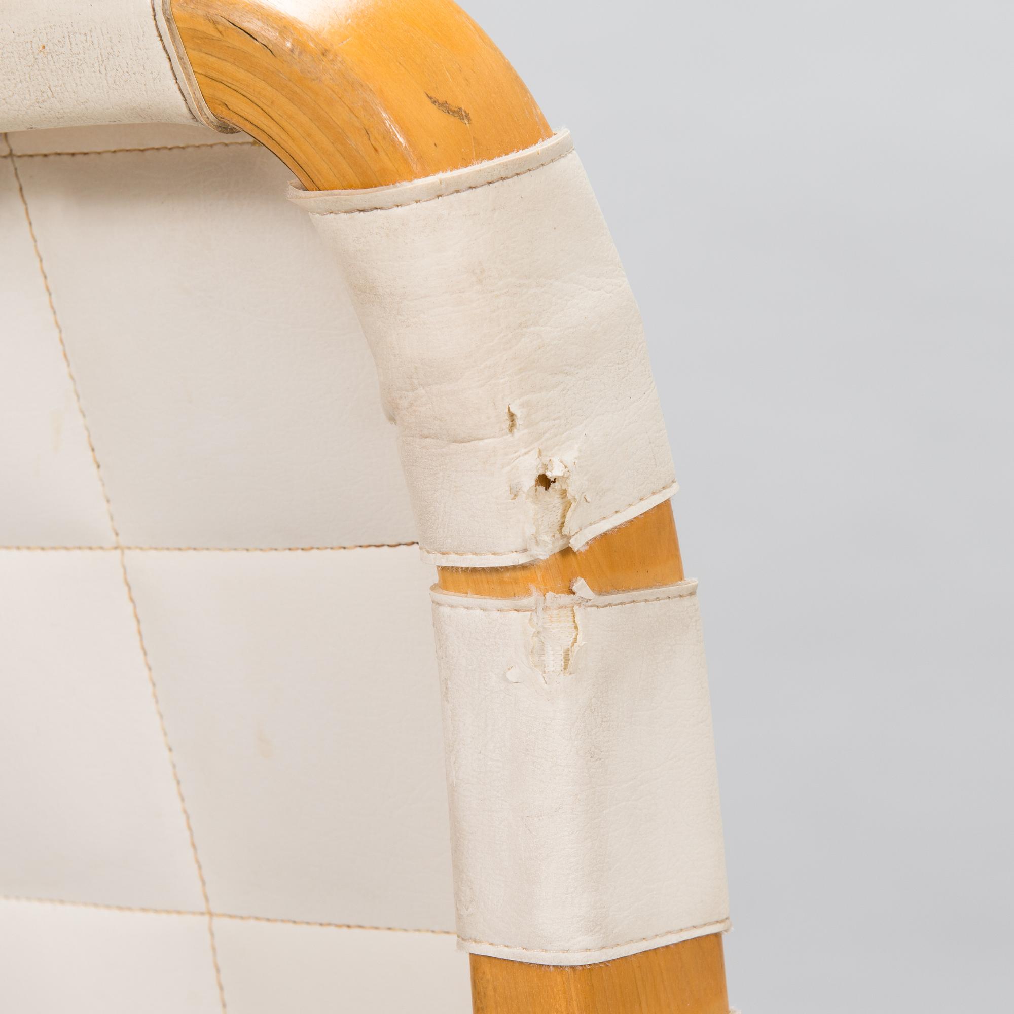 Alvar Aalto, a late 20th century '45 armchairs for Artek.