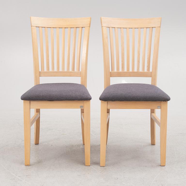 A set of six chairs, Hans K, Sweden 21st Century.