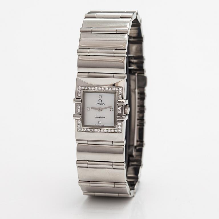 Omega, Constellation, Quadra, wristwatch, 21 x 24 mm.