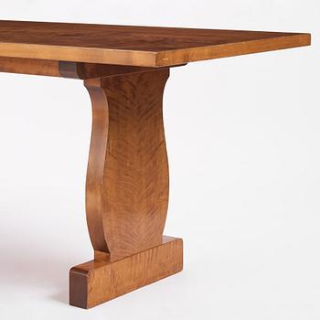 Carl Malmsten, a "Svensk Björk" (Swedish Birch) table, Swedish Grace, 1930s.