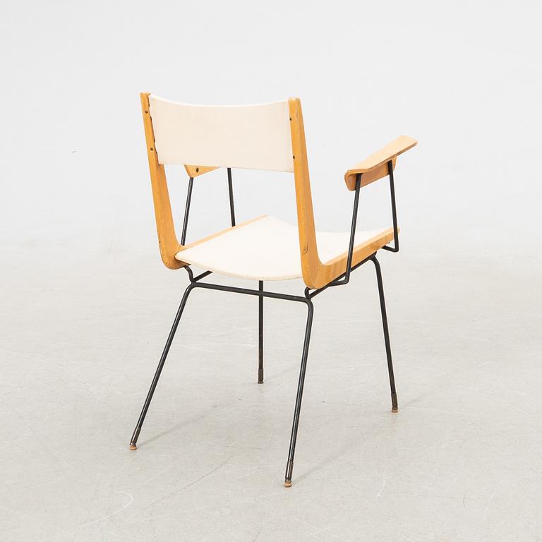 Carlo de Carli, armchair, "Boomerang", Italy, 1950s.