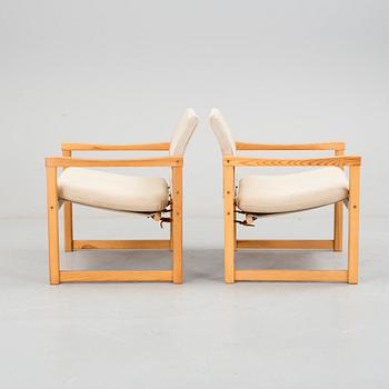 FÅTÖLJER, ett par, "Diana", Karin Mobring, IKEA.
