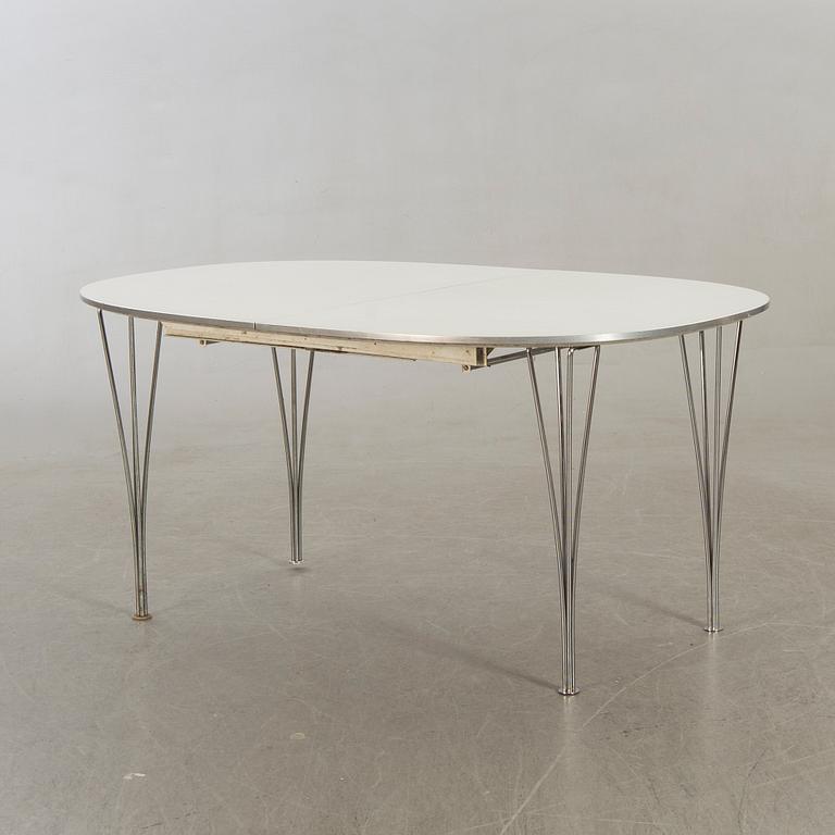 Bruno Mathsson & Piet Hein, board, "Superelips", Fritz Hansen, Denmark.