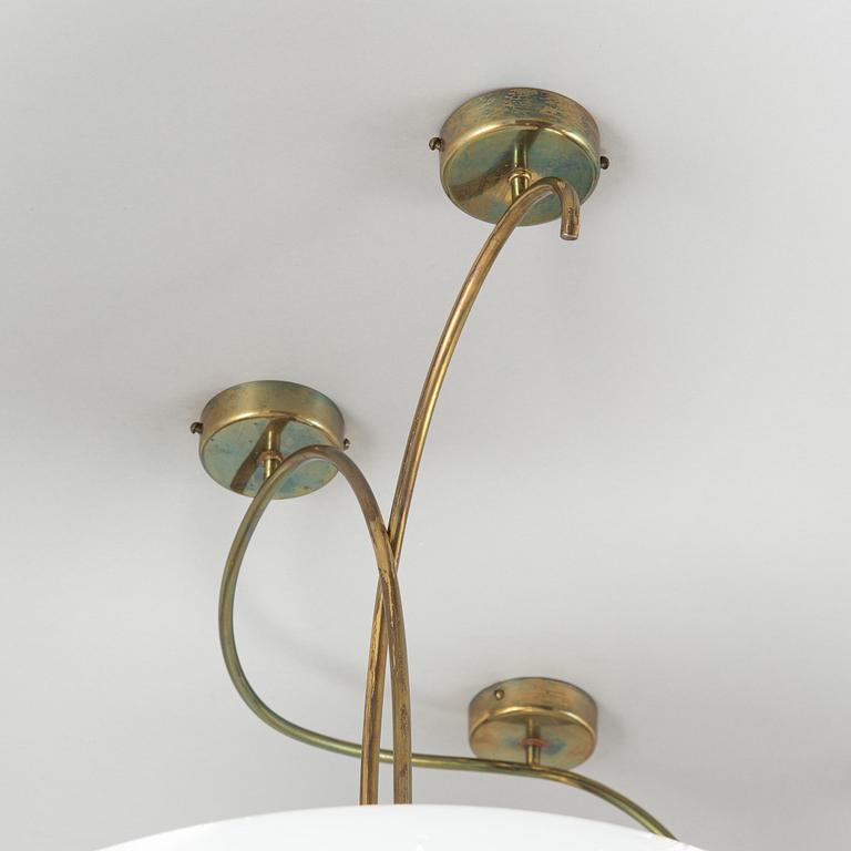 Paavo Tynell, Chandelier, for Taito. Made to order 1950.