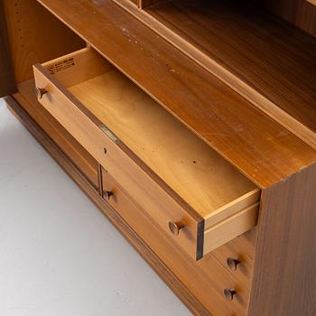 Yngvar Sandström, Bookcase/shelving system, 3 pieces, Seffle Möbelfabrik, second half of the 20th century.