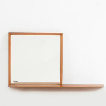 A 1950s teak mirror, Luxus, Vittsjö.