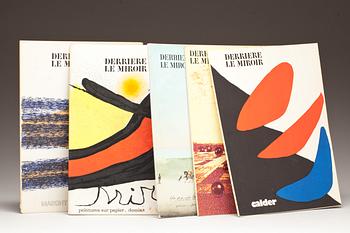 TIDSKRIFTER, "Derriere le miroir", 5 st, årgång 1971.