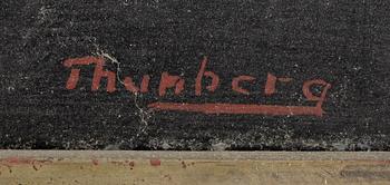 TORSTEN THUNBERG, olja på duk, signerad.