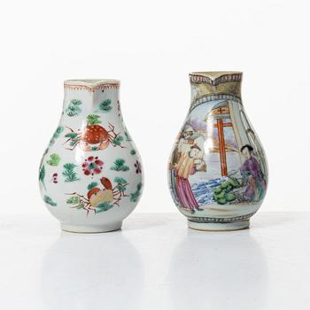 A group lot of Chinese Export porcelain, Qing dynasty, 18th century.  (6 pieces).