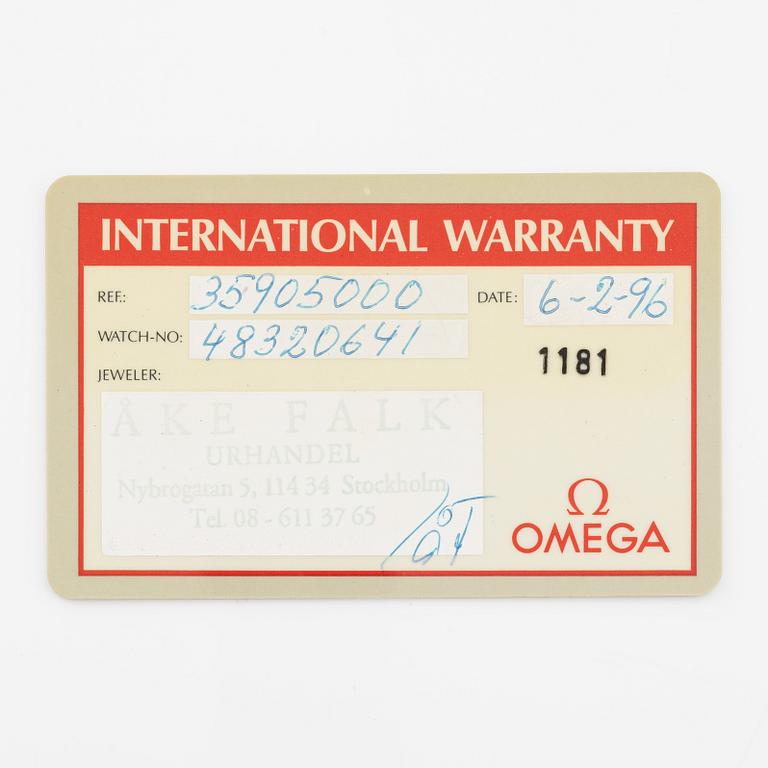 Omega, Speedmaster, Professional, "Moonwatch", chronograph, wristwatch, 42 mm.