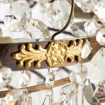 Ljuskrona, empirestil, 1900-tal.