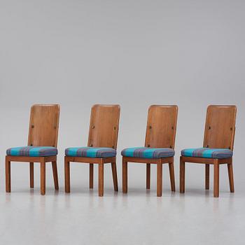 Axel Einar Hjorth, stolar, 4 st "Lovö", Nordiska Kompaniet, 1930-tal.
