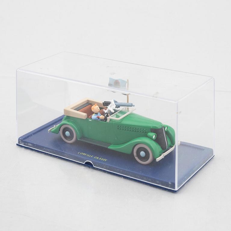 Modellbilar, 40 st, Tintin, Hergé-Moulinsart.