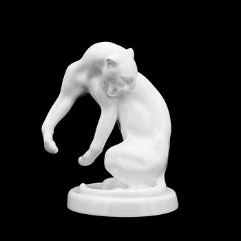 FIGURIN, porslin, Meissen.