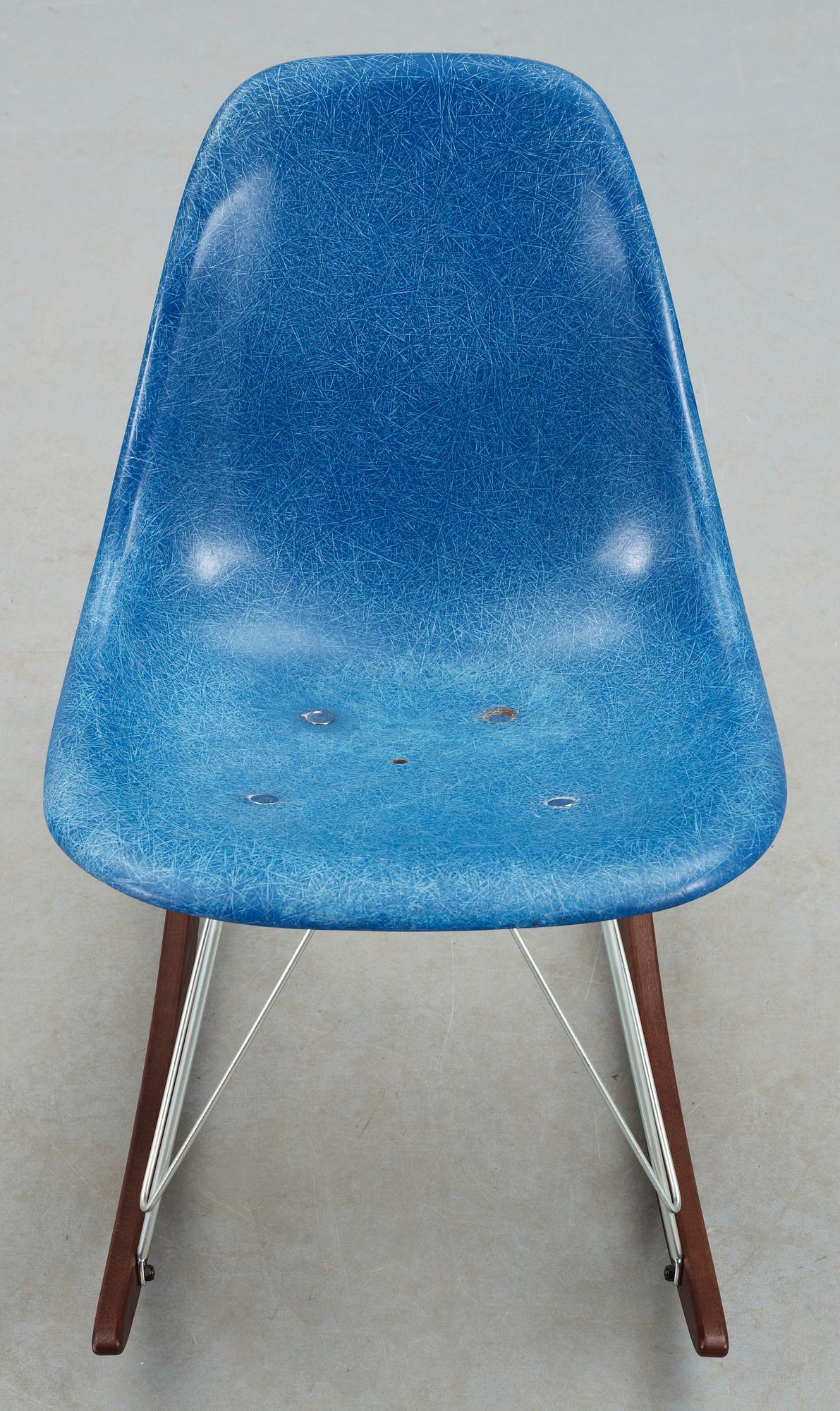 GUNGSTOL, "Rocker Chair", Charles & Ray Eames, märkt Herman Miller. 1960-tal.
