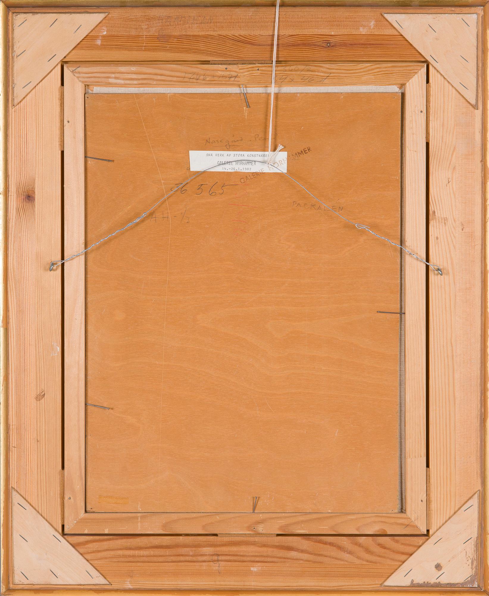 Axel Haartman, Vintervy från Näse Gård.