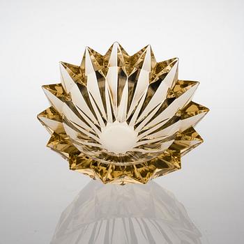 Aimo Okkolin, CRYSTAL VASES, 3 PCS.