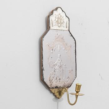 Spegellampett Barock 1700-talets första hälft.